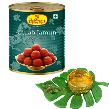 Gulab Jamun 1kg with Medium Diya 